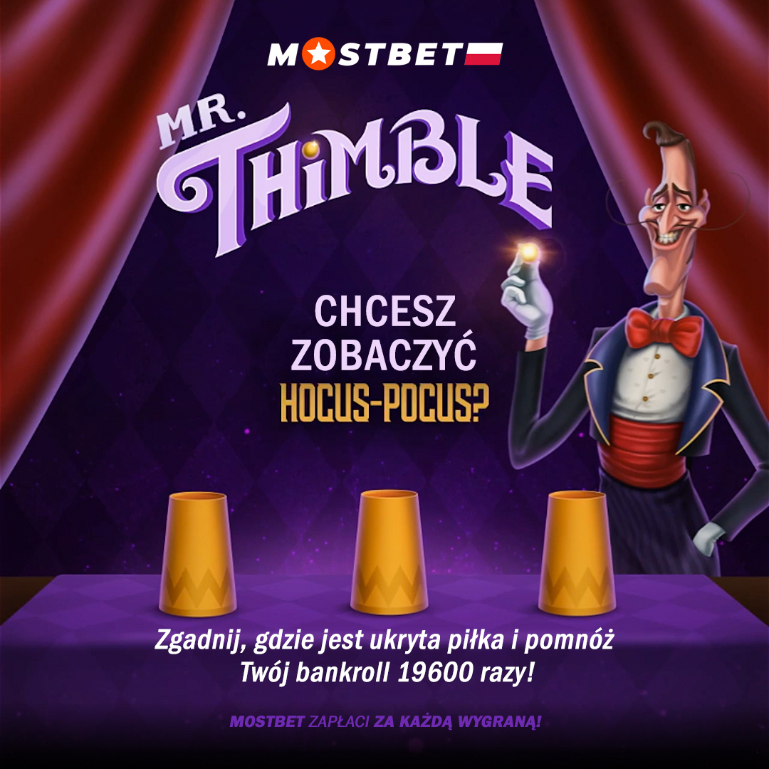 Mr. Thimble w Mostbet Casino PL