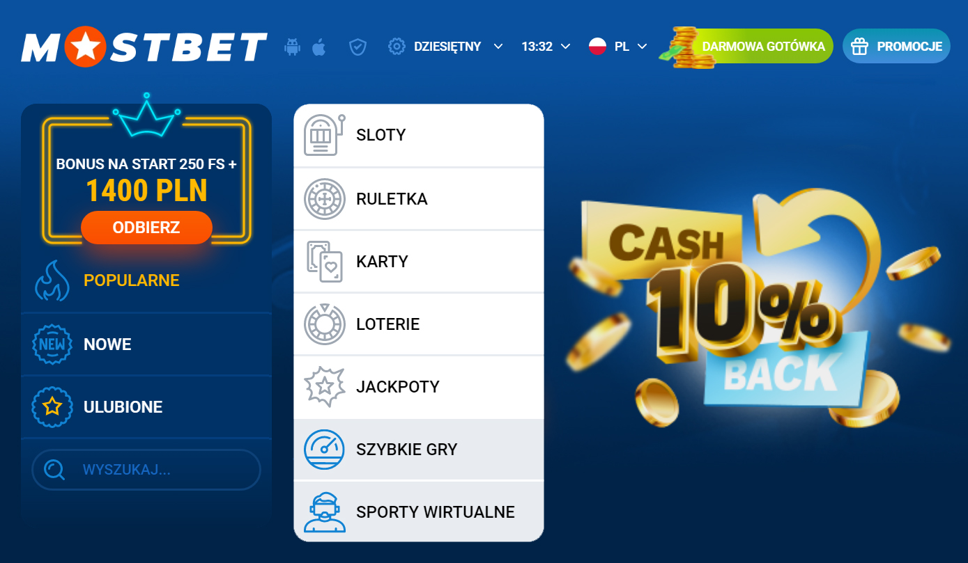 Mostbet Casino: Najlepsze Online Kasyno W Polsce