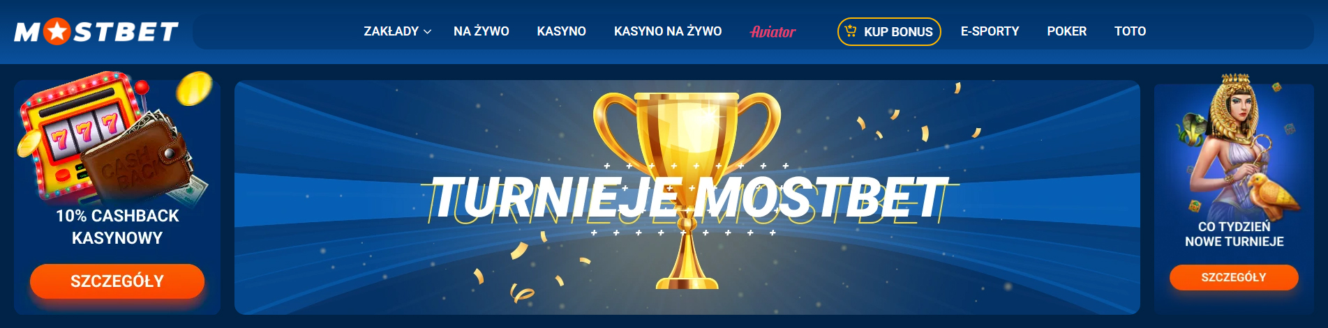 Turnieje Mostbet Casino